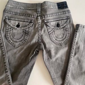 Grey true religion size W31 with black details